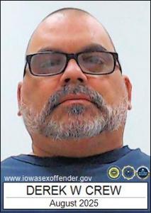 Derek Walter Crew a registered Sex Offender of Iowa