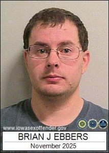 Brian Jeffrey Ebbers a registered Sex Offender of Iowa