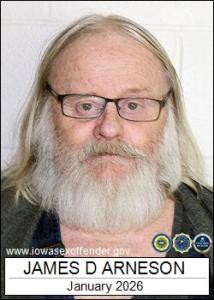 James Dean Arneson a registered Sex Offender of Iowa