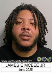 James Earl Mcbee Jr a registered Sex Offender of Iowa