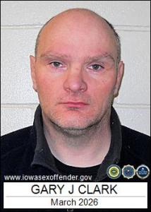 Gary John Clark a registered Sex Offender of Iowa