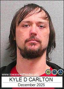 Kyle David Carlton a registered Sex Offender of Iowa