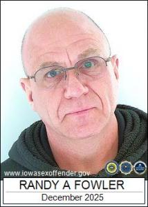 Randy Alan Fowler a registered Sex Offender of Iowa