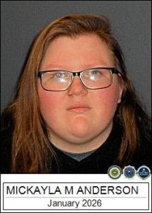 Mickayla Marie Anderson a registered Sex Offender of Iowa