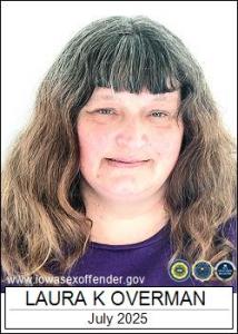 Laura Katherine Overman a registered Sex Offender of Iowa