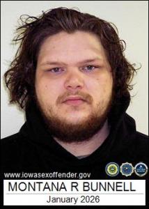 Montana Ray Bunnell a registered Sex Offender of Iowa