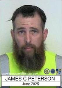 James Curtis Peterson a registered Sex Offender of Iowa