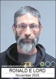 Ronald Earl Lord a registered Sex Offender of Iowa