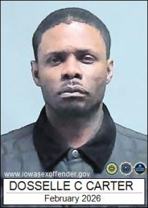 Dosselle Christopher Carter a registered Sex Offender of Iowa