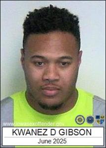Kwanez Delvion Gibson a registered Sex Offender of Iowa