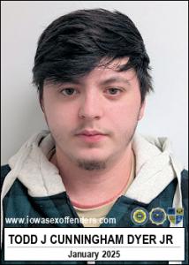 Todd Joseph Cunningham Dyer Jr a registered Sex Offender of Iowa