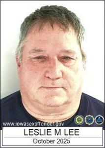 Leslie Michael Lee a registered Sex Offender of Iowa
