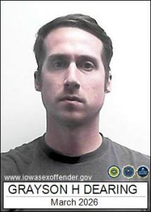 Grayson Hunt Dearing a registered Sex Offender of Iowa
