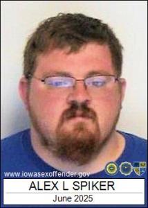 Alex Laine Spiker a registered Sex Offender of Iowa