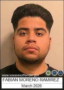 Fabian Moreno Ramirez a registered Sex Offender of Iowa