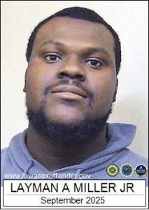 Layman Anthony Miller Jr a registered Sex Offender of Iowa