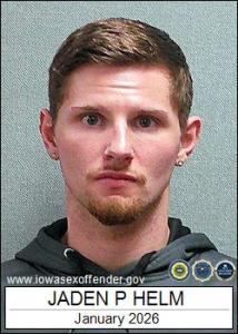 Jaden Paul Helm a registered Sex Offender of Iowa
