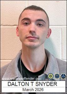 Dalton Thomas Snyder a registered Sex Offender of Iowa