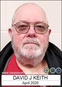 David John Keith a registered Sex Offender of Iowa