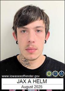 Jax Allen Helm a registered Sex Offender of Iowa