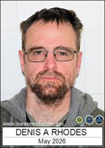 Denis Alan Rhodes a registered Sex Offender of Iowa
