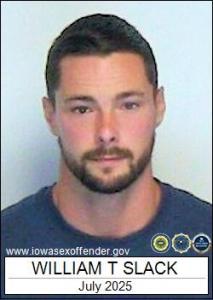 William Thomas Slack a registered Sex Offender of Iowa