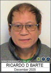Ricardo Dela Cruz Barte a registered Sex Offender of Iowa