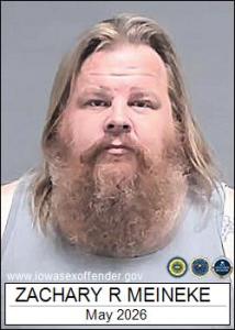 Zachary Ryan Meineke a registered Sex Offender of Iowa