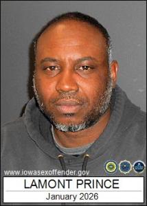 Lamont Prince a registered Sex Offender of Iowa