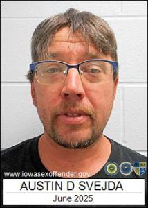 Austin David Svejda a registered Sex Offender of Iowa