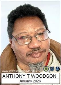 Anthony Timothy Woodson a registered Sex Offender of Iowa