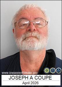 Joseph Alan Coupe a registered Sex Offender of Iowa