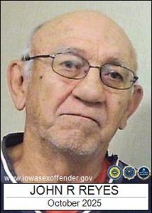 John Richard Reyes a registered Sex Offender of Iowa