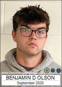 Benjamin Daniel Olson a registered Sex Offender of Iowa