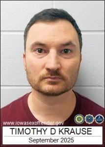 Timothy Daniel Krause a registered Sex Offender of Iowa