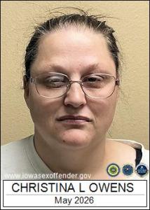 Christina Lynn Owens a registered Sex Offender of Iowa