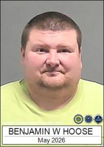 Benjamin William Hoose a registered Sex Offender of Iowa