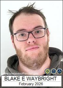 Blake Edward Waybright a registered Sex Offender of Nebraska