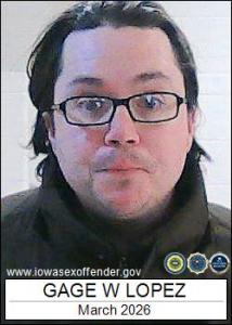 Gage Walker Lopez a registered Sex Offender of Iowa