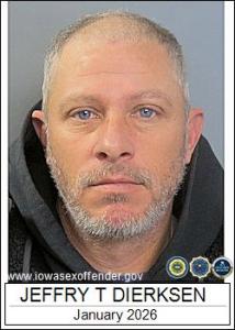 Jeffry Thomas Dierksen a registered Sex Offender of Iowa