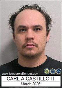 Carl Allen Castillo II a registered Sex Offender of Iowa
