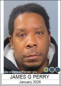 James Gentrail Perry a registered Sex Offender of Iowa