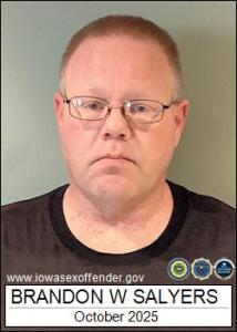Brandon Wayne Salyers a registered Sex Offender of Iowa