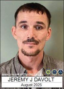 Jeremy James Davolt a registered Sex Offender of Iowa