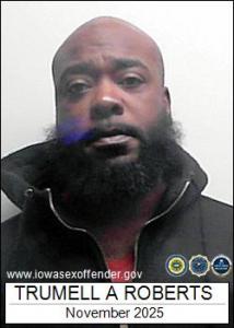Trumell Alexander Roberts a registered Sex Offender of Iowa