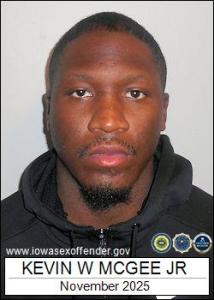 Kevin Willie Mcgee Jr a registered Sex Offender of Iowa