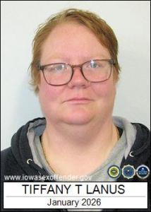Tiffany Tarae Lanus a registered Sex Offender of Iowa