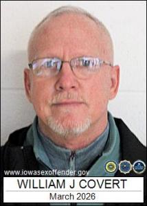 William Joseph Covert a registered Sex Offender of Iowa