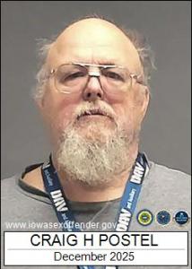 Craig Howard Postel a registered Sex Offender of Iowa