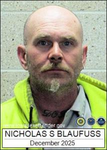 Nicholas Sean Blaufuss a registered Sex Offender of Iowa